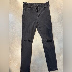 american eagle ripped jeans